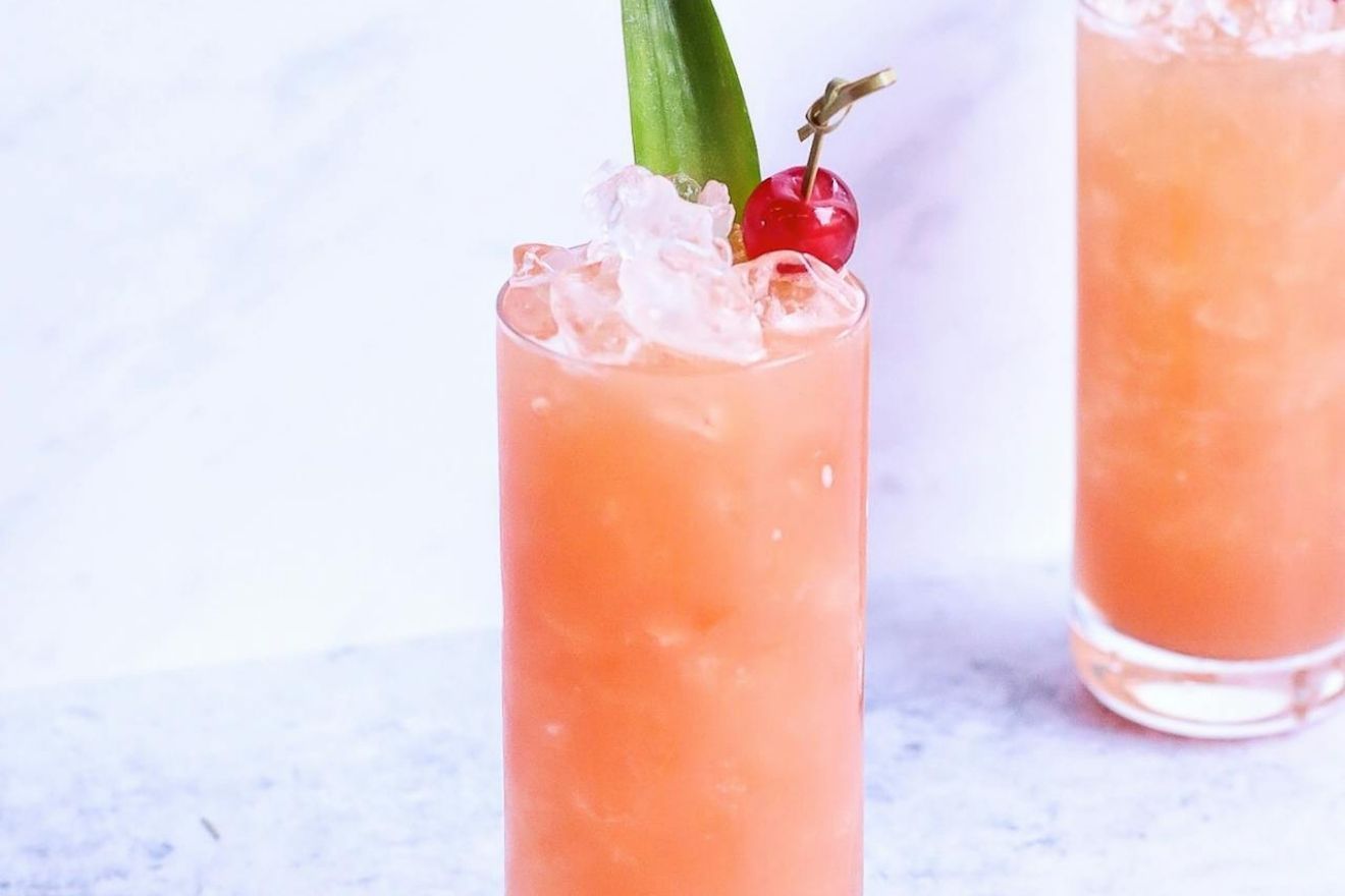 Sex on the Beach mocktail