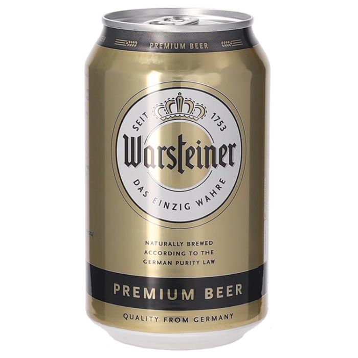 Warsteiner Blikkoffer 33 cl 