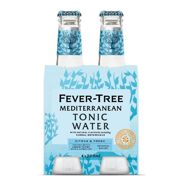 Fever-Tree Mediterranean Tonic 4 x 20 cl