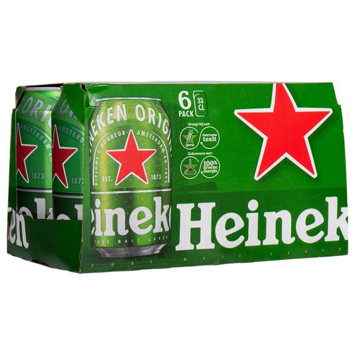 Heineken Premium Pilsener Bier Blik 33 cl