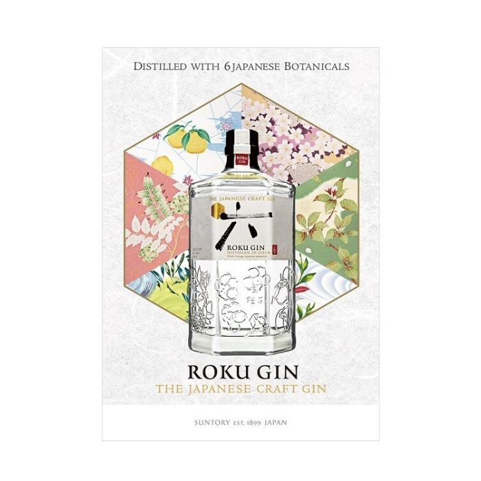 Suntory Roku Gin Japanse craft gin 70 cl