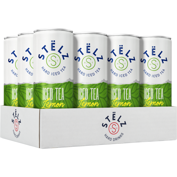 Stëlz Hard Ice Tea Lemon tray 12 x 25 cl 