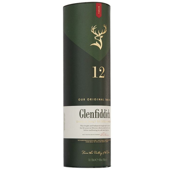 Glenfiddich Single Malt 12 Years Whisky 70 cl
