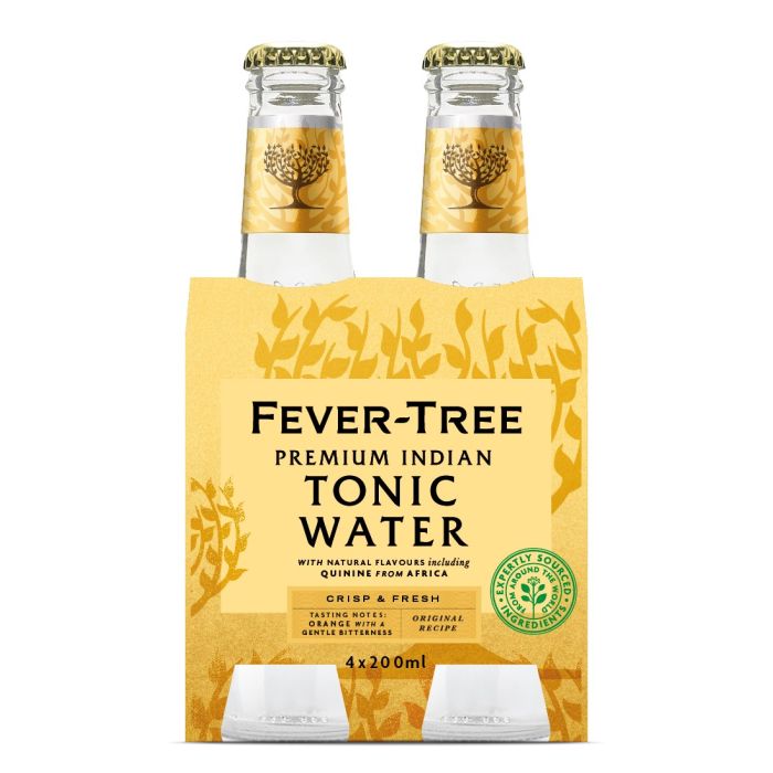 Fever-Tree  Indian Tonic 4 x 20 cl