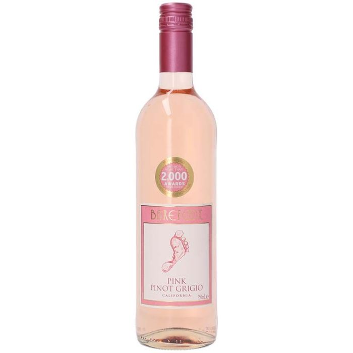 Barefoot Pink Pinot Grigio 75 cl