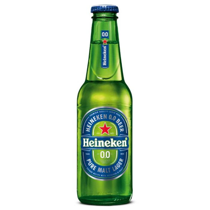 Heineken Premium Pilsener 0.0 Bier Draaidop Fles 25 cl