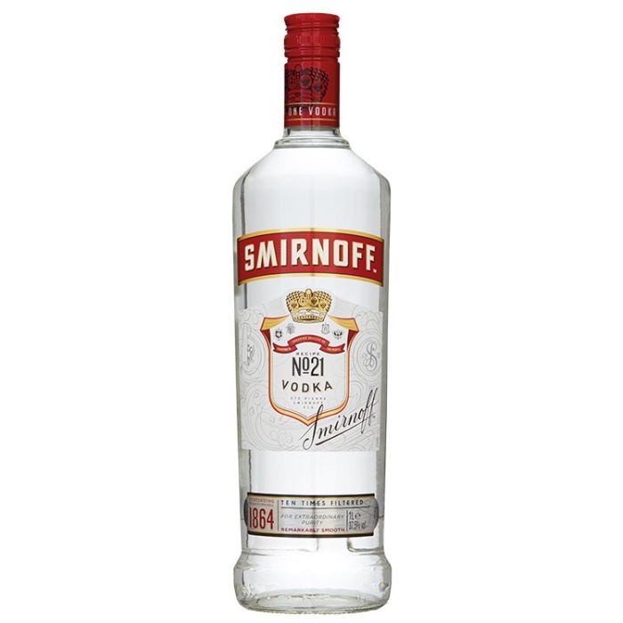 Smirnoff Red Vodka 100 cl