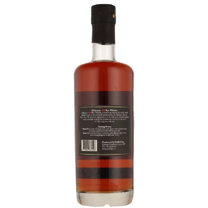 Zuidam Millstone 100 RYE Dutch Single Rye Whisky 70 cl 