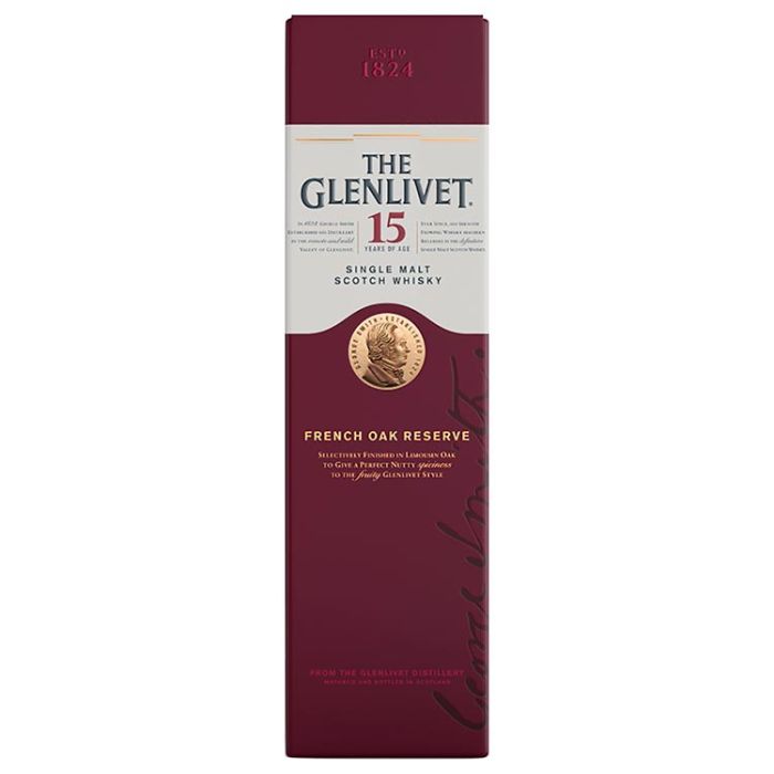 The Glenlivet Single Malt 15 Years Whisky 70 cl
