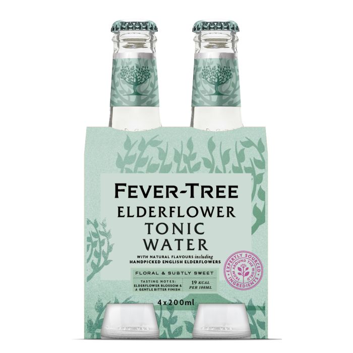 Fever-Tree Elderflower Tonic 4x 20 cl