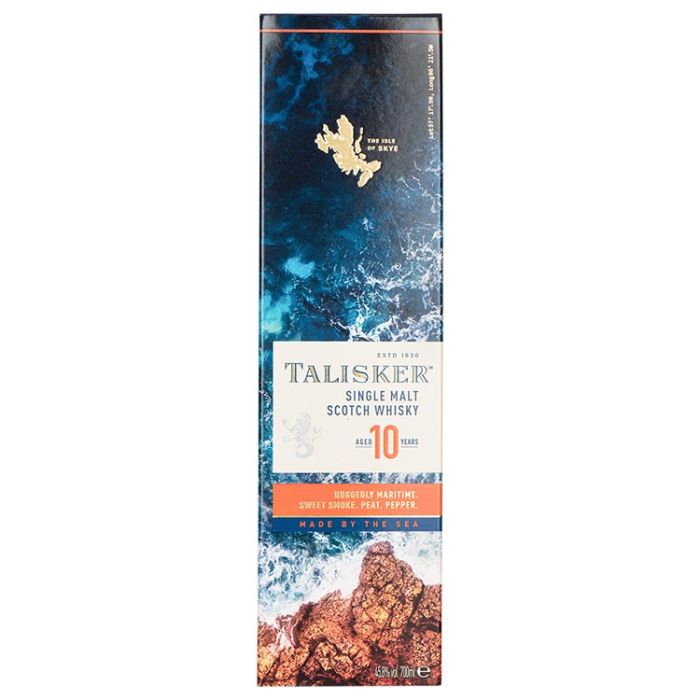 Talisker Single Malt 10 Years Whisky 70 cl