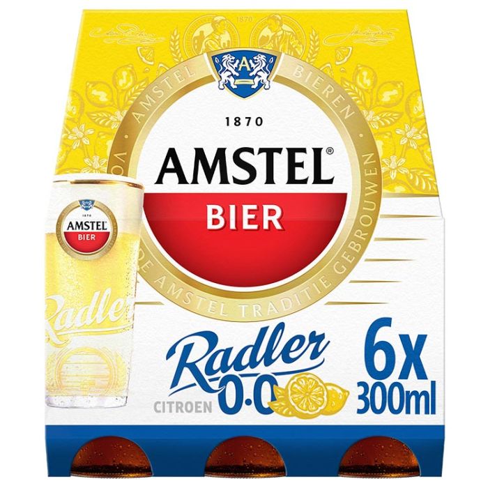Amstel Radler Citroen 0.0 Bier Fles 30 cl