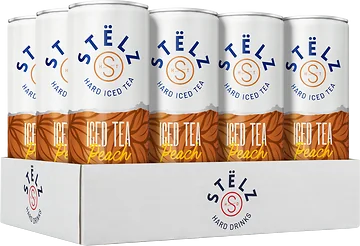 Stëlz Hard Ice Tea Peach tray 12 x 25 cl 