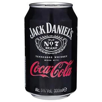 Jack Daniel's Whiskey & Cola 33 cl