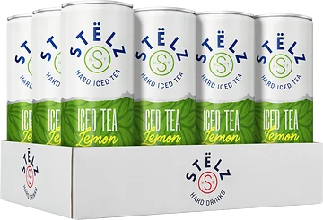 Stëlz Hard Ice Tea Lemon tray 12 x 25 cl 