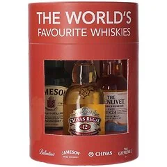 Worlds Faourite Whiskies 4x5cl 