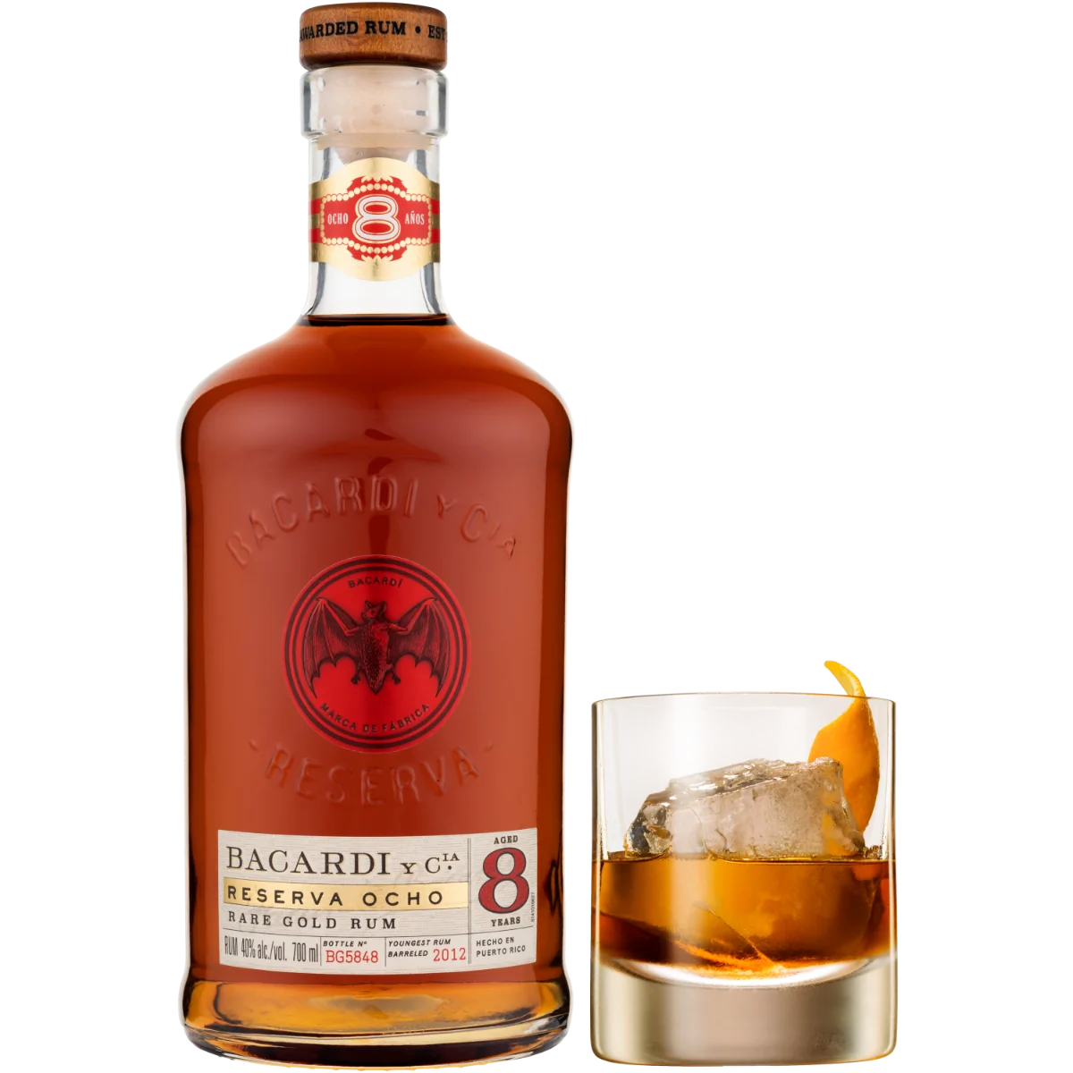 Bacardi reserva ocho