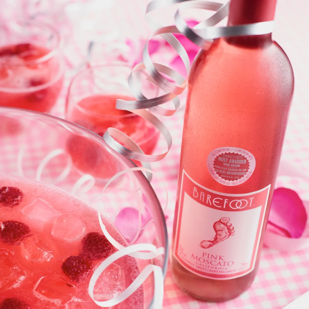 Barefoot Pink Moscato 75 cl