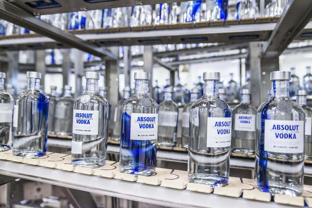 Vodka productie Vodka productie